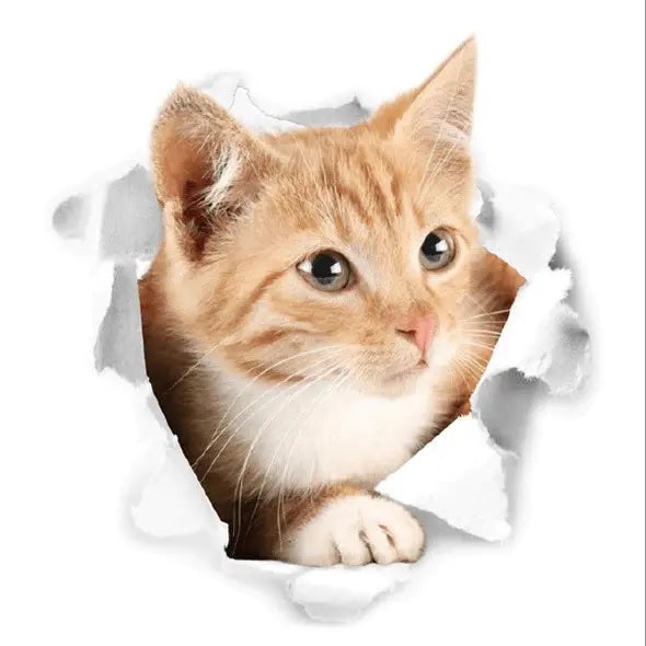 Auto-collants de chat "Incrustation mur 3D" accessoires chat Au bonheur du chat - Boutique d'accessoires pour votre chat Variante 3