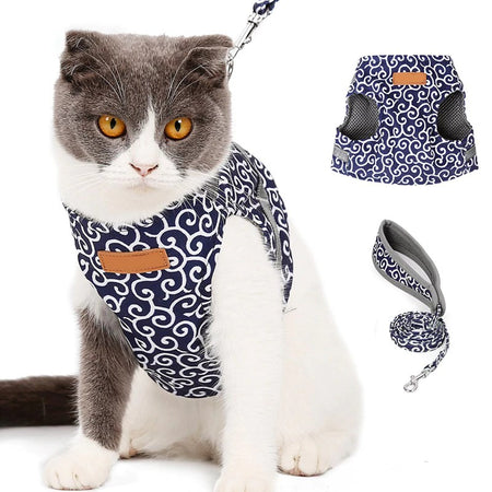 Harnais pour chat CattyWave™
