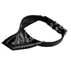 Foulard pour chat accessoires chat Au bonheur du chat - Boutique d'accessoires pour votre chat Noir S