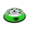Gamelle pour chat "Tête de chat" accessoires chat Au bonheur du chat - Boutique d'accessoires pour votre chat Vert