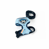 Harnais pour chat "54" accessoires chat Au bonheur du chat - Boutique d'accessoires pour votre chat Bleu S