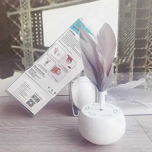 Jouet électrique pour chat "Flèche de plume" accessoires chat Au bonheur du chat - Boutique d'accessoires pour votre chat