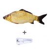 Jouet pour chat "Poisson Gigoteur" accessoires chat Au bonheur du chat - Boutique d'accessoires pour votre chat