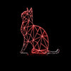 Lampe 3D chat accessoires chat Au bonheur du chat - Boutique d'accessoires pour votre chat