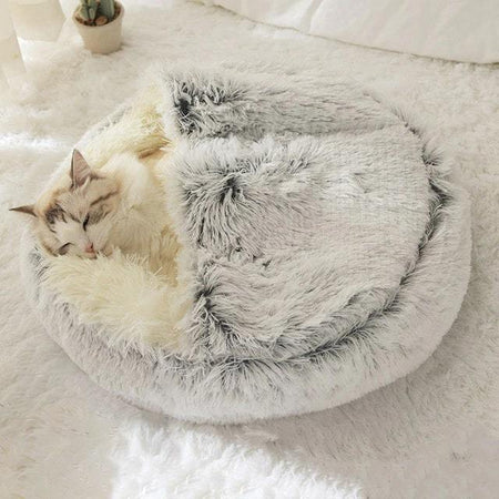 Lit pour chat FluffyDream™ accessoires chat Au bonheur du chat - Boutique d'accessoires pour votre chat