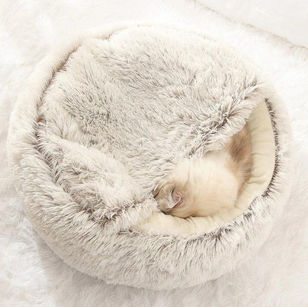Lit pour chat FluffyDream™ accessoires chat Au bonheur du chat - Boutique d'accessoires pour votre chat