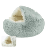 Lit pour chat FluffyDream™ accessoires chat Au bonheur du chat - Boutique d'accessoires pour votre chat Vert long poils 40cm