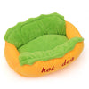 Lit pour chat "Hot-dog" accessoires chat Au bonheur du chat - Boutique d'accessoires pour votre chat S