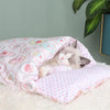 Lit pour chat "Sweet Dreams" panier pour chat Au bonheur du chat - Boutique d'accessoires pour votre chat Rose Glace L
