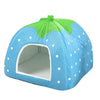 Niche pour chat "Fraise" accessoires chat Au bonheur du chat - Boutique d'accessoires pour votre chat Bleu M