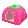 Niche pour chat "Fraise" accessoires chat Au bonheur du chat - Boutique d'accessoires pour votre chat Rose S