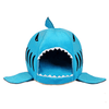 Niche pour chat "Requin" accessoires chat Au bonheur du chat - Boutique d'accessoires pour votre chat Bleu L 58x50x55cm