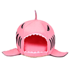 Niche pour chat "Requin" accessoires chat Au bonheur du chat - Boutique d'accessoires pour votre chat Rose M 50x50x48cm