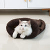 Niche pour chat "Sac de couchage" accessoires chat Au bonheur du chat - Boutique d'accessoires pour votre chat Brun