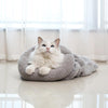 Niche pour chat "Sac de couchage" accessoires chat Au bonheur du chat - Boutique d'accessoires pour votre chat Gris