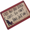 Paillasson divers chat accessoires chat Au bonheur du chat - Boutique d'accessoires pour votre chat Variante 7 60x90cm
