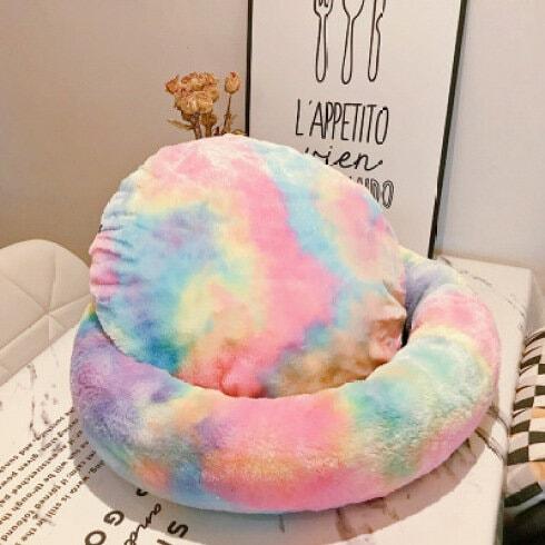 Panier pour chat "Arc-en-ciel" panier pour chat Au bonheur du chat - Boutique d'accessoires pour votre chat