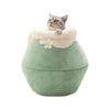 Panier pour chat Honey Dream™ panier pour chat Au bonheur du chat - Boutique d'accessoires pour votre chat Vert S