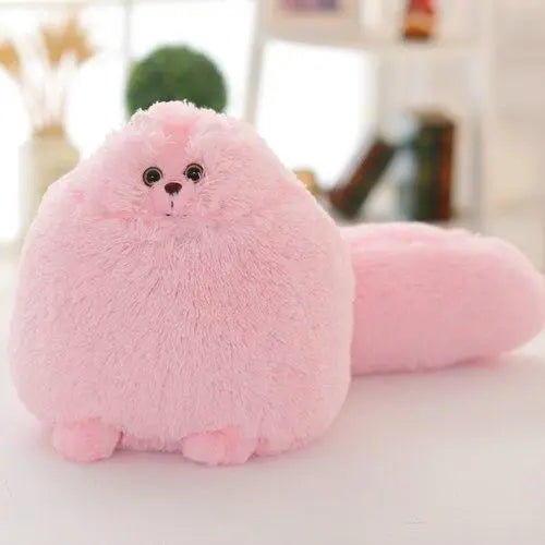 Peluche chat "Fluffy" accessoires chat Au bonheur du chat - Boutique d'accessoires pour votre chat Rose 30cm