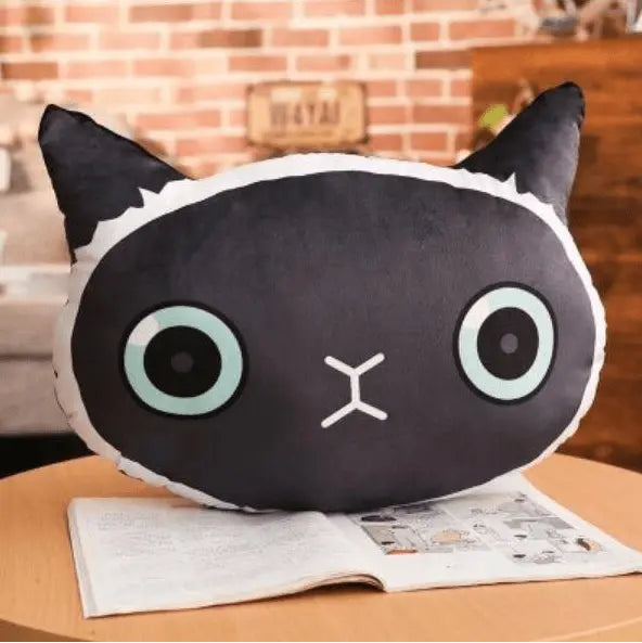Peluche chat "Tête Cartoon" accessoires chat Au bonheur du chat - Boutique d'accessoires pour votre chat Variante 8 45×30cm
