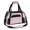 Sac de transport pour chat à bandoulière accessoires chat Au bonheur du chat - Boutique d'accessoires pour votre chat Rose M