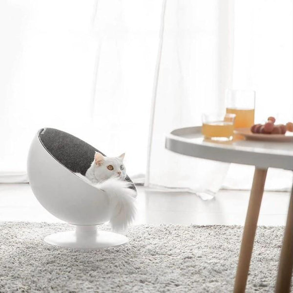 Siège pour chat "Bulle" accessoires chat Au bonheur du chat - Boutique d'accessoires pour votre chat