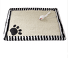 Tapis à griffes "Patte" accessoires chat Au bonheur du chat - Boutique d'accessoires pour votre chat Noir et blanc