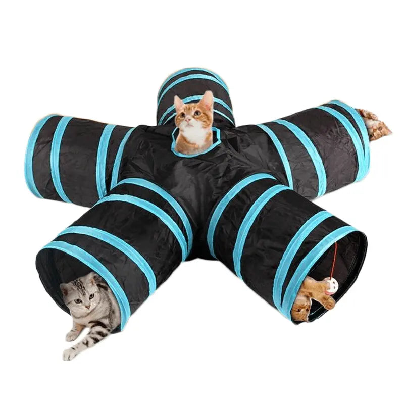 Tunnel pour chat Tunnelo™ Au bonheur du chat - Boutique d'accessoires pour votre chat