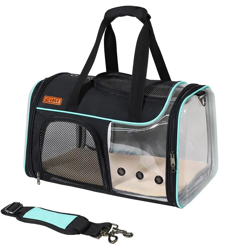 Sac de transport pour chat ClearVision™ Au bonheur du chat - Boutique d'accessoires pour votre chat