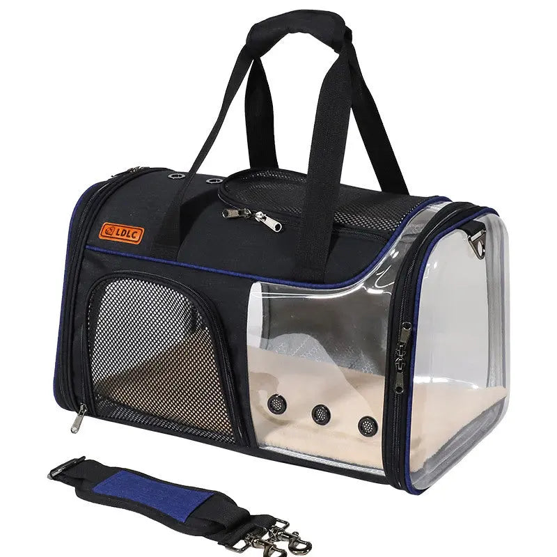 Sac de transport pour chat ClearVision™ Au bonheur du chat - Boutique d'accessoires pour votre chat