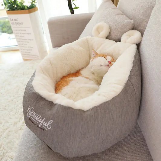 Panier pour chat CuttyEars™ Au bonheur du chat - Boutique d'accessoires pour votre chat