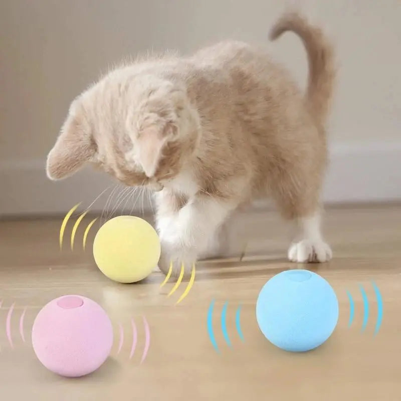 Balle pour chat "Cri Animal" jouet pour chat Au bonheur du chat - Boutique d'accessoires pour votre chat 
