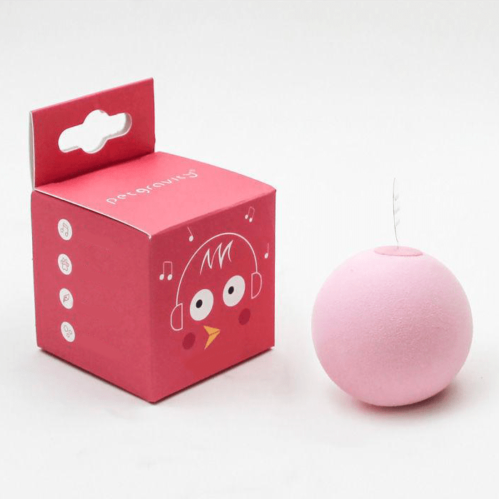 Balle pour chat "Cri Animal" jouet pour chat Au bonheur du chat - Boutique d'accessoires pour votre chat Oiseau 
