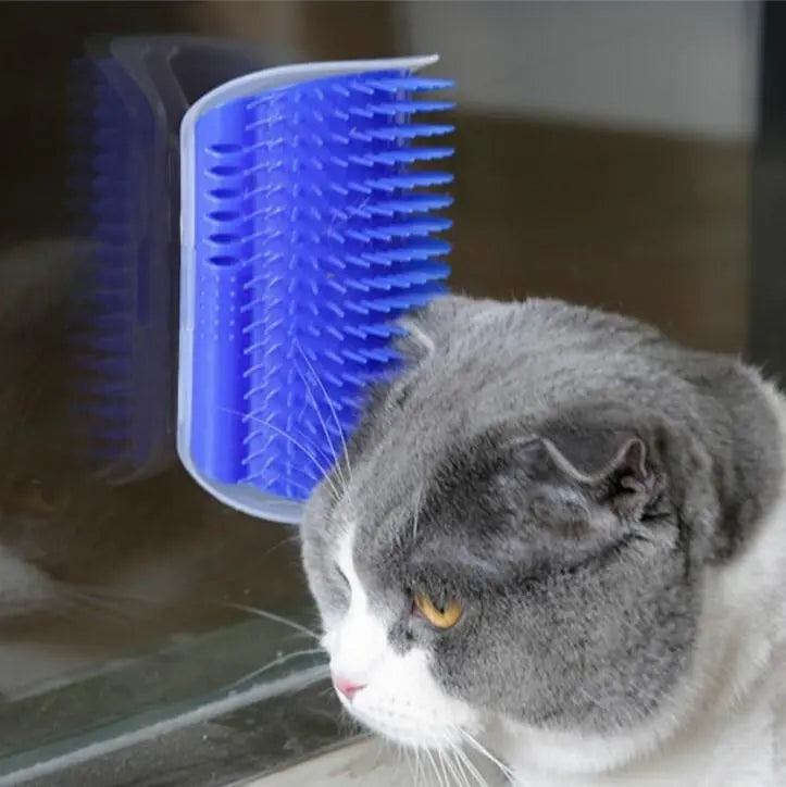 Brosse à gratter murale pour chat