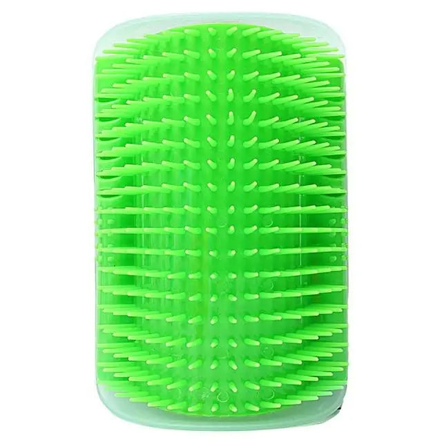 Brosse à gratter murale pour chat – Vert