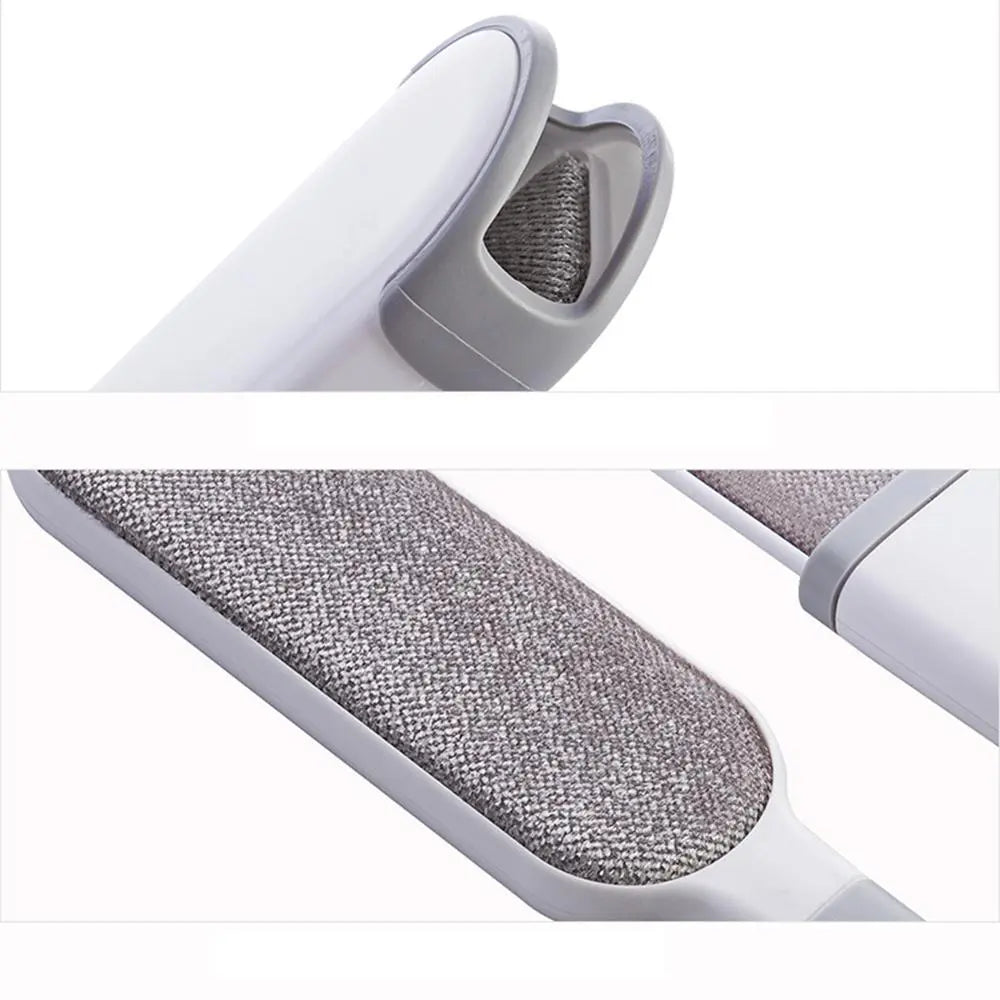 Brosse anti-poils avec support auto-nettoyant