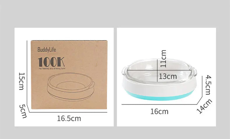 Fontaine à eau "Boule de Cristal" Set Fontaine + Tapis + Gamelle Au bonheur du chat - Boutique d'accessoires pour votre chat