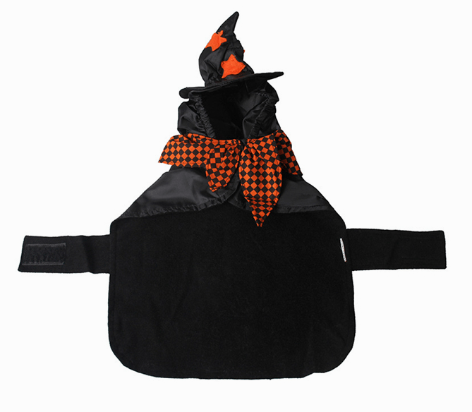 Costume pour chat "Sorcière" accessoires chat Au bonheur du chat - Boutique d'accessoires pour votre chat L 