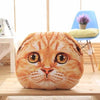 Coussin "Tête de chat" accessoires chat Au bonheur du chat - Boutique d'accessoires pour votre chat Variante 2 40cm 