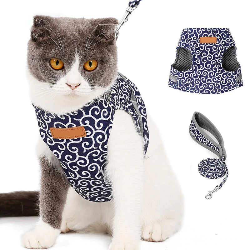 Harnais pour chat CattyWave