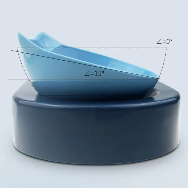 Gamelle pour chat 2-en-1 fontaine à eau Au bonheur du chat - Boutique d'accessoires pour votre chat