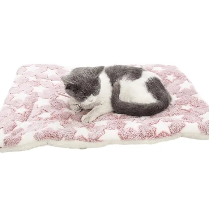 Couverture pour chat FurryFleece™ Au bonheur du chat - Boutique d'accessoires pour votre chat