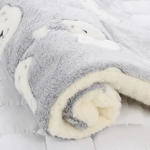 Couverture pour chat FurryFleece™ Au bonheur du chat - Boutique d'accessoires pour votre chat