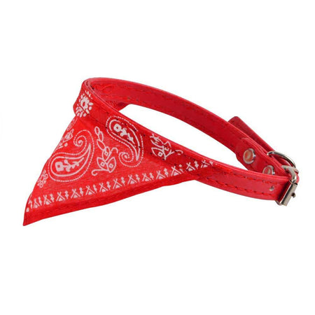 Foulard pour chat accessoires chat Au bonheur du chat - Boutique d'accessoires pour votre chat Rouge L 