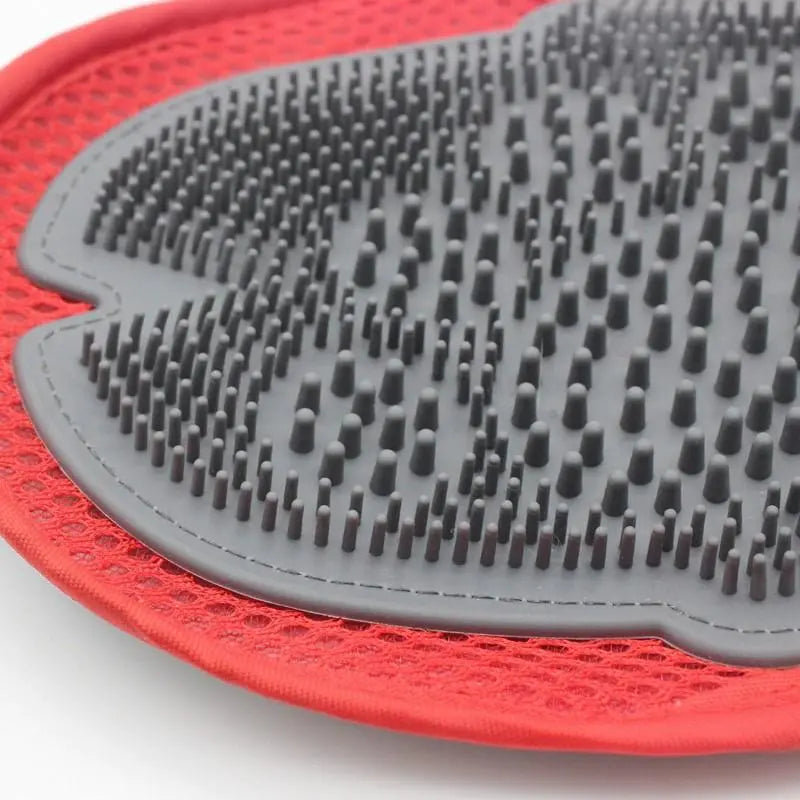 Gant de toilettage pour chat format moufle