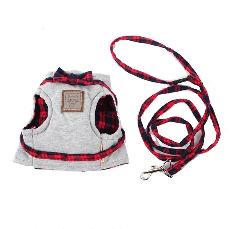 Harnais pour chat accessoires chat Au bonheur du chat - Boutique d'accessoires pour votre chat S 