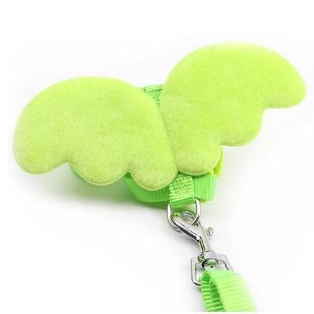 Harnais pour chat "Petit Ange" harnais pour chat Au bonheur du chat - Boutique d'accessoires pour votre chat Vert M 