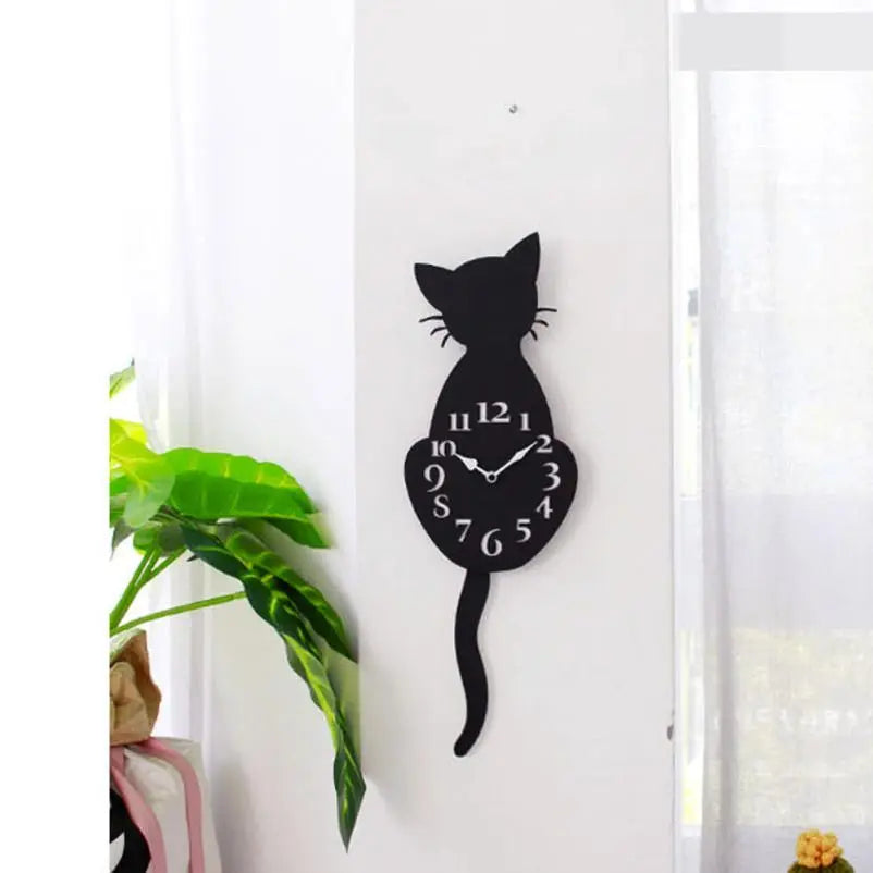 Horloge chat accessoires chat Au bonheur du chat - Boutique d'accessoires pour votre chat 
