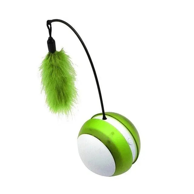 Jouet électrique pour chat "Attrape-moi" accessoires chat Au bonheur du chat - Boutique d'accessoires pour votre chat Vert 