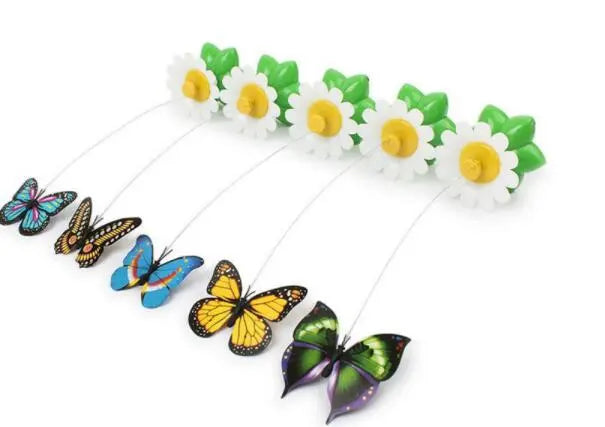 Jouet pour chat "Animal volant" accessoires chat Au bonheur du chat - Boutique d'accessoires pour votre chat Jaune Papillon 